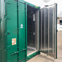 40 Fuss HC Isoliercontainer mit eingesetzter Isolierwand NARU 516619-0