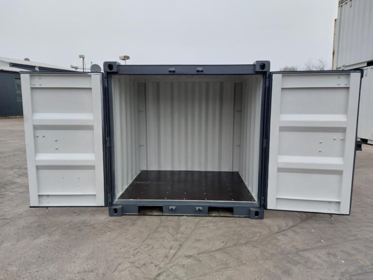 6 Fuss Seecontainer Grau